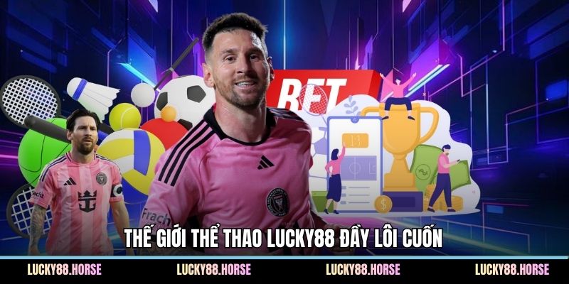 Thế giới thể thao Lucky88 đầy lôi cuốn